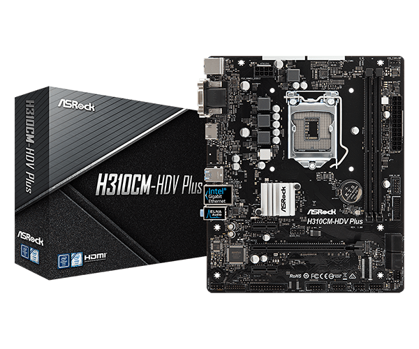 ASRock > H310CM-HDV Plus